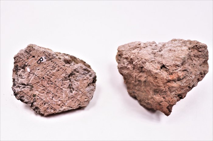 Burnt mud stones. Credit: Tel Aviv University