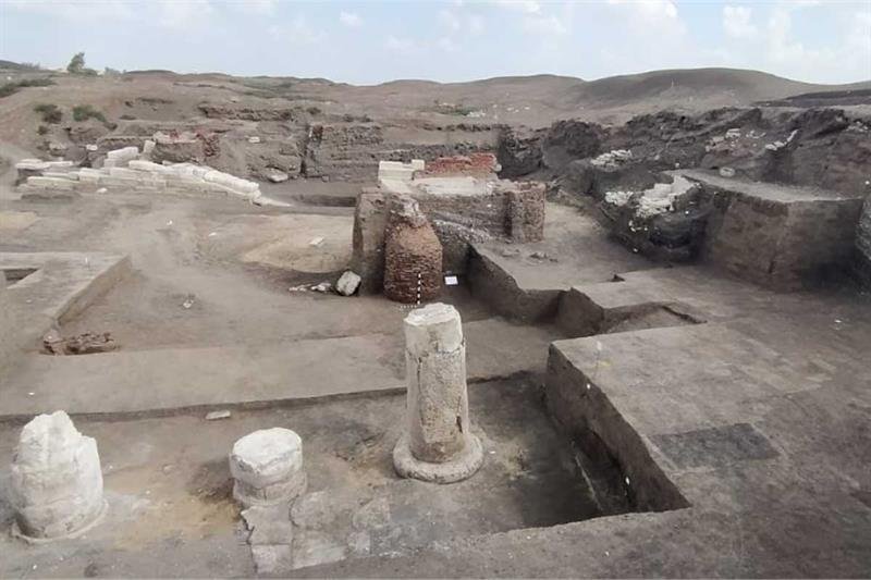 Ruins of the ancient temple city of Buto. Photo: Ministry of Tourism & Antiquities