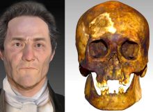 Face Of Very Old "Vampire" Buried In Connecticut Reconstructed