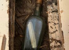 Amazing Victorian Time Capsule - 135-Year-Old Message In A Bottle Found In Edinburgh