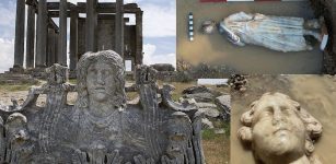 More Greek Gods' Heads And A Life-Sized Statue Of A Man Unearthed In Ancient City Of Aizanoi