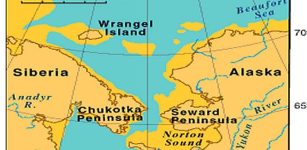 Beringia—Bering Land Bridge during deglaciation period