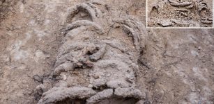 Skeletal Remains Of A 1,500-Year-Old Byzantine Ascetic Monk, Chained In Iron Rings - Uncovered Near Jerusalem