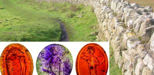 Amazing 2,000-Year-Old Engraved Roman Gems Discovered Near Hadrian's Wall
