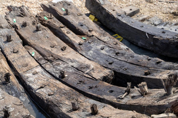 Rare Unexpected Discovery Of Elizabethan-Era Ship At Quarry 300 Meters From The Coast