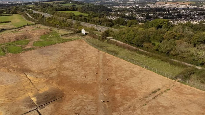 Intriguing Ancient Roman Road Discovered Under The New Town In Devon
