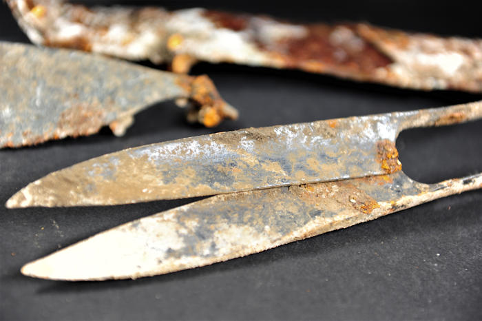 Amazingly Well-Preserved 2,300-Year-Old Celtic Scissors And Curious Folded Sword Found By Archaeologists