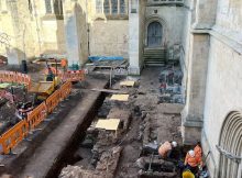 Ancient Roman Street And Other Structures Discovered Discovered Beneath Exeter Cathedral