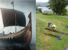 Spectacular Find - 20-Meter-Long Viking Ship Discovered Salhushaugen Gravemound, Norway