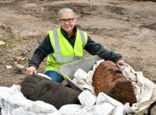 Unique And Priceless Large Roman Sculptures Found At Carlisle Cricket Club