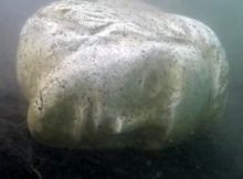 Roman Marble Head Found In Lake Nemi Could Be From Caligula's Legendary Ships