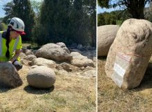 Unusual Discovery Of Viking Age Phallus Stone In Tystaberga, Sweden