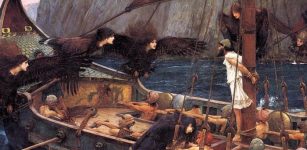 D. W. Waterhouse , Odysseus and the Sirens , 1891 - Public Domain