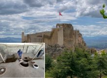 1,000-Year-Old Palace Kitchen With A Canonball Inside An Oven Found At Harput Castle In Elazig
