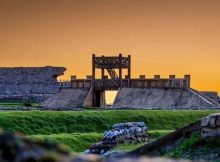 Reconstructed Roman Gateway Tells The Story Of Britain's Invasion