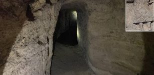 The 5,500-Year-Old Underground Rock Settlement With Illuminated Galleries In Ancient City Of Hadrianopolis, Türkiye