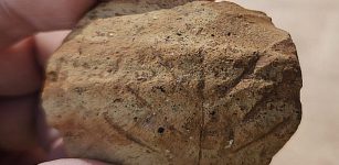 Intriguing Fragment Of A Byzantine-Era Jar Handle, Dating Back Approximately 1500 Years - Unearthed