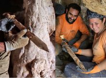 Four Rare And Incredibly Well-Preserved 1,900-Year-Old Roman Swords Found In Judean Desert