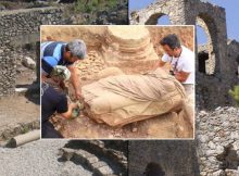 Roman-Era Female Statue Unearthed In Anemurium in Türkiye