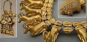 Gold Treasures From The Land Of Ancient Colchian Culture In Georgia