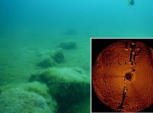 Is The Intriguing Underwater Structure Beneath Lake Michigan Man-Made Or A Natural Formation?