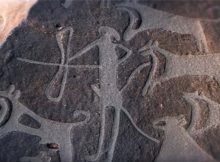 World's Oldest Evidence Of Dogs Wearing Leashes Could Be 8,000-Year-Old Rock Carvings