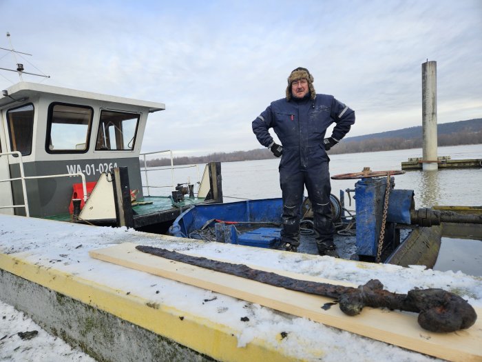 Well-Preserved 1,000-Year-Old Ulfberht Sword Found In The Wisla River, Poland