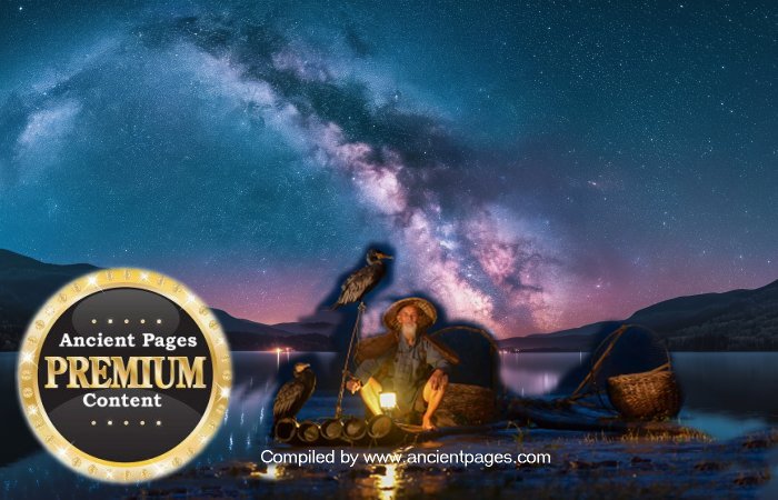 Legend Of Milky Way's Celestial Portal And The Star City From The Bowuzhi By Zhang Hua