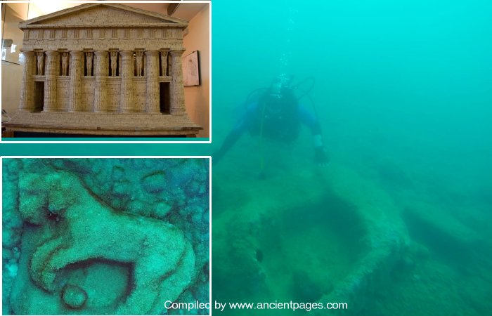 Remarkable Marble Fragment From The Temple Of Zeus In Akragas Found Underwater Off The Coast Of Sicily