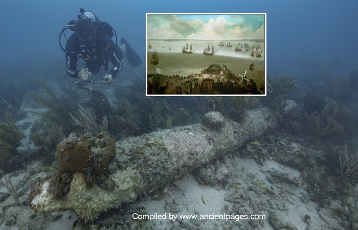 Sunken 18th Century British Warship HMS Tyger Found In The Dry Tortugas National Park, Florida