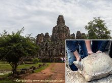 Surprising Discovery Of Rare Turtle Statue Under Bayon Temple In Angkor, Cambodia