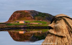 Sacred Helgafell Mountain And The Story Of Torolv Mostrarskjegg