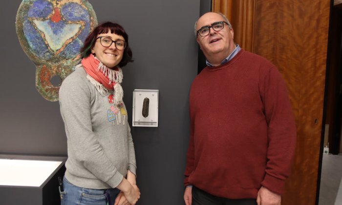 Coventry's Mysterious Ogham Stone Mysterious Displayed At Herbert Art Gallery And Museum