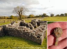 Rare Medieval Gold Object Unearthed At Birdoswald Roman Fort In Northumberland