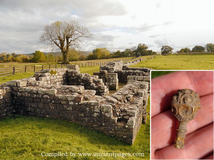 Rare Medieval Gold Object Unearthed At Birdoswald Roman Fort In Northumberland