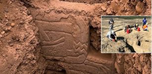 More Than 3,000-Year-Old Multicolored Pre-Inca Mural Discovered At Huaca Yolanda, Peru