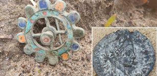 Unique Ancient Fibula Of The Wielbark Culture And Roman, Scythian Artifacts Discovered Near Grudziadz, Poland