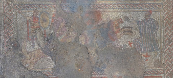 'Long-Lost' Troy Story Depicted On Roman Mosaic In Rutland, UK