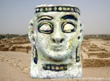 Curious 3,300-Year-Old Faience Mask Linked To The Lost Ancient Dilmun Civilization Discovered In Bahrain