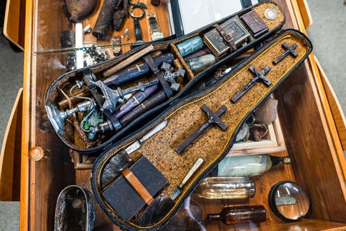 Unusual Vampire Hunting Kit Donated To The Medical University Of Wroclaw, Poland