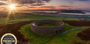 Legendary Grianán Of Aileach Built By God Dagda Of Tuatha De Danann Was Once The Royal Seat Of The Kingdom Of Ailech
