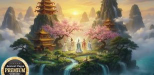Legendary Mount Penglai Where The Eight Immortals Reside