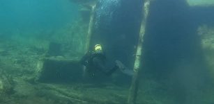 2,400-Year-Old Underwater Structures Discovered Beneath Dicle Dam Lake In Türkiye