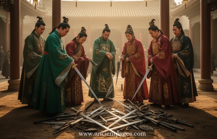 Ancient Chinese Broke Weapons In Pursuit Of Peace, Archaeological Site Reveals