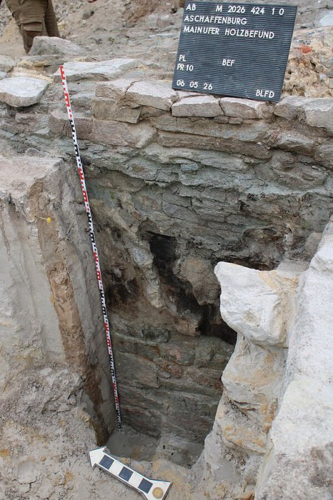 Remarkably Intact Iron Age Timber-And-Stone Structure Unearthed In Aschaffenburg, Germany
