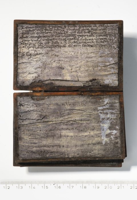 Undeciphered 13th-Century Notebook Found In Medieval Lantern in Paderborn, Germany
