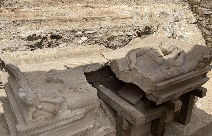Ancient Monumental Tomb Of A Noblewoman Unearthed At Olympos, Lycia