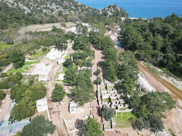 Ancient Monumental Tomb Of A Noblewoman Unearthed At Olympos, Lycia