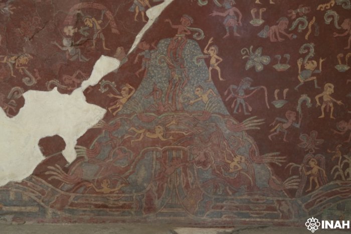 Enigma Of The Tepantitla Mural And Its Complex Mythical Scenes