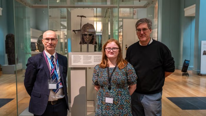 Britain's Only Known Anglo-Saxon Die Stamp Sheds New Light On Sutton Hoo-Type Helmets